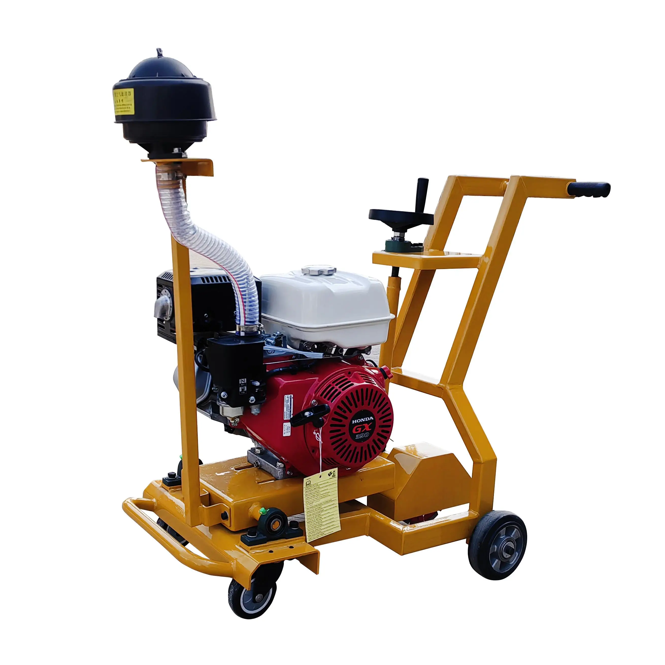 High Quality New Vacuum Slotting Machine Honda Loncin Engine Small Hand-push Slotting Machine