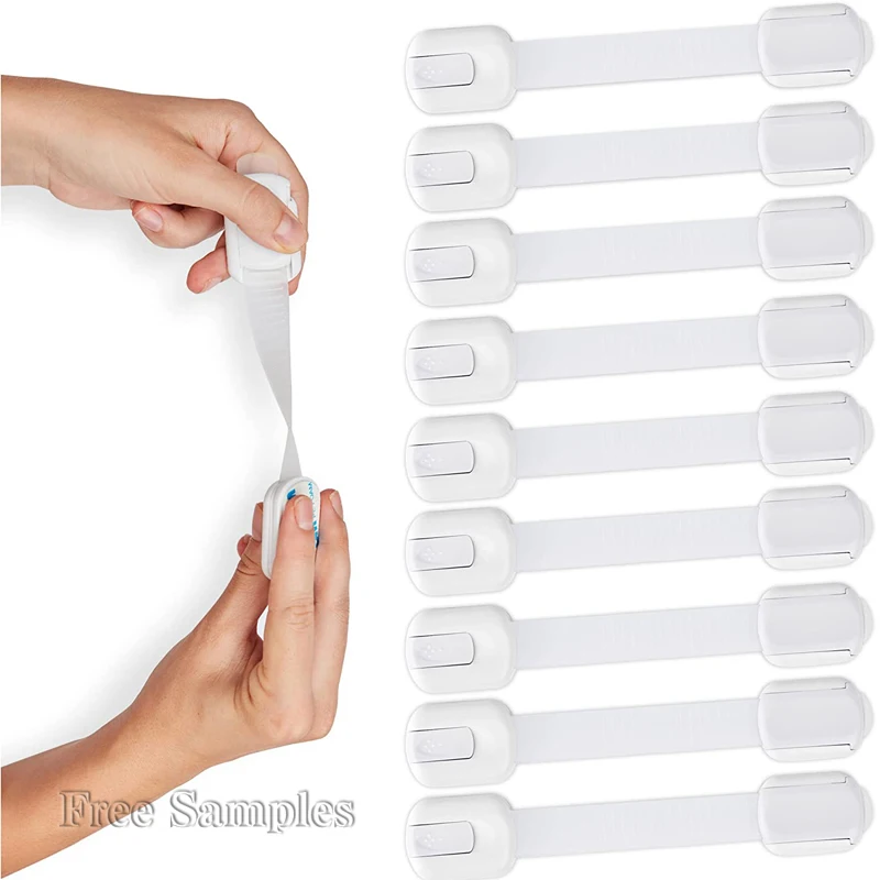 3M Adjustable Multi-Purpose Baby Safety Lock Super Strong ABS Material Eco-Friendly and Child Proof Proof Free Sample