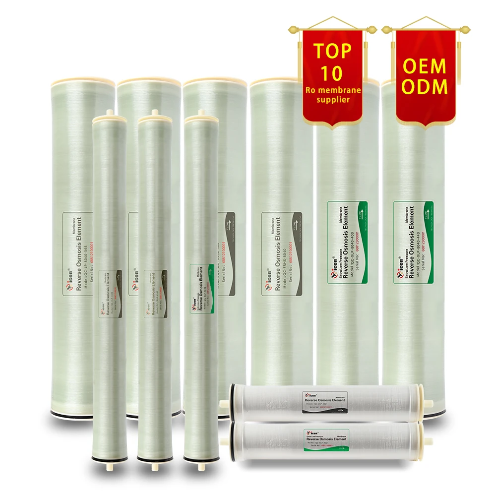 Qicen 2400-10500GPD Ro Membrane Filtro Para Piscina Reverse Osmosis Membranes