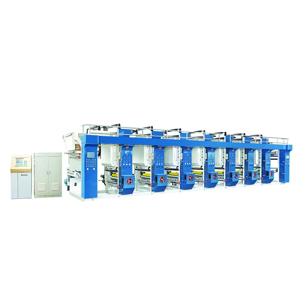 high speed central drum ceramic roller 2 4 6 8 colors stack type flexo printing machine manufacturers