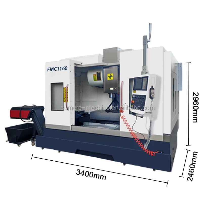 SMC1160 CNC Machining Center Sumore vertical milling machine with Siemens 828D/HNC/GSK/FANUC