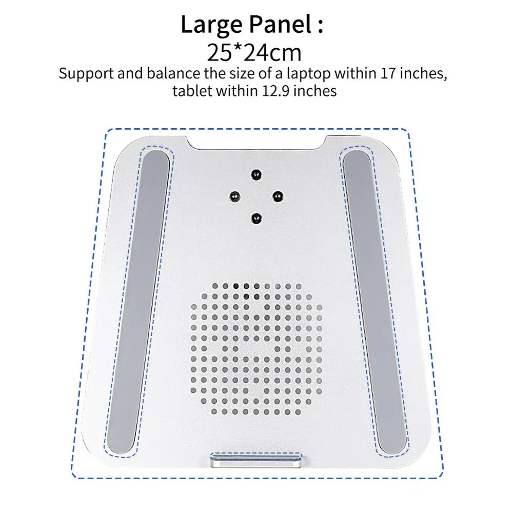  Многофункциональная Складная Алюминиевая Подставка для ноутбука вентилируемая настольная подставка