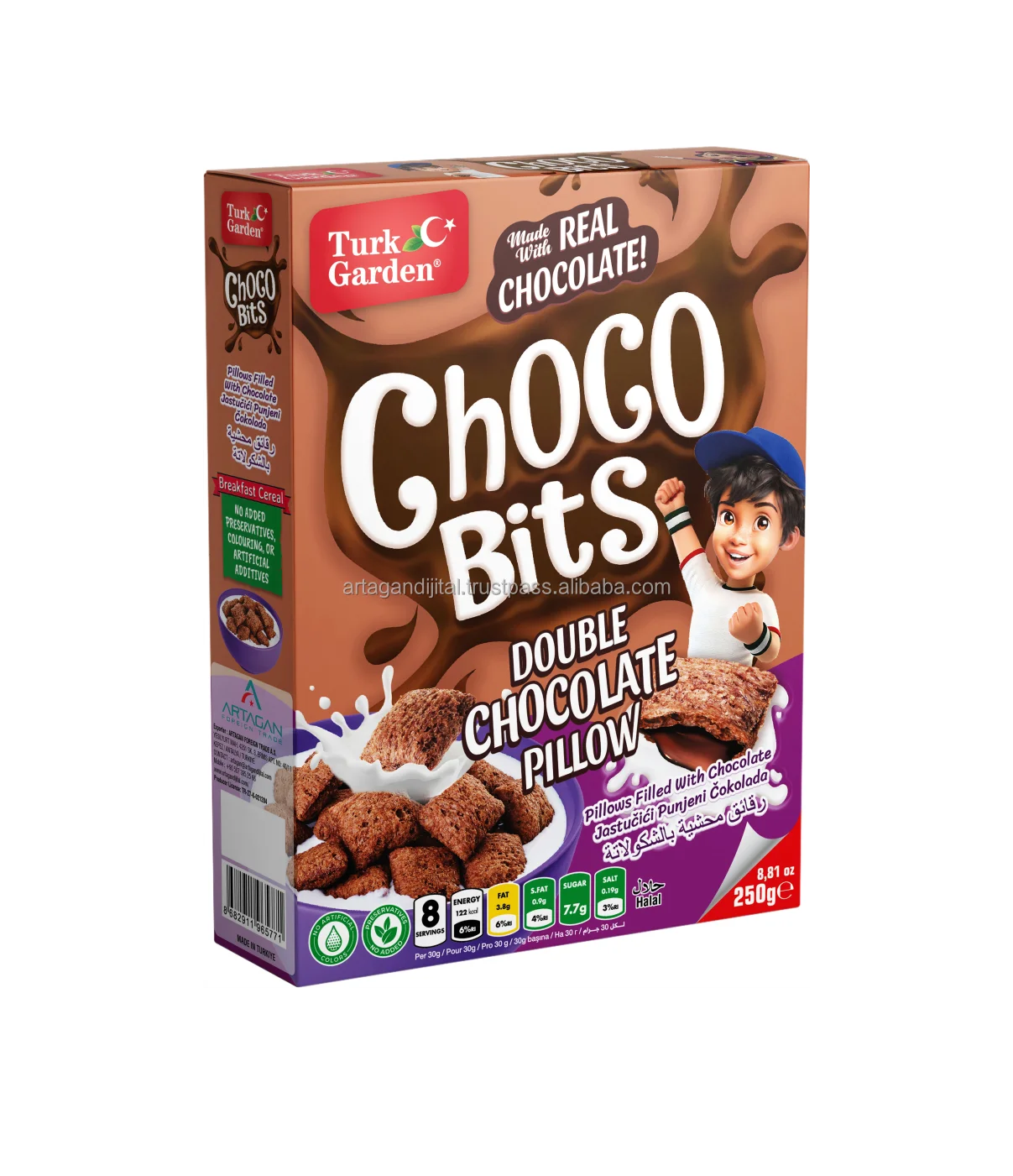 High Quality Corn Flakes Organic Corn Flakes Best Option and Health Choco Balls from Turkey Best Option and Healty Choco Pillow