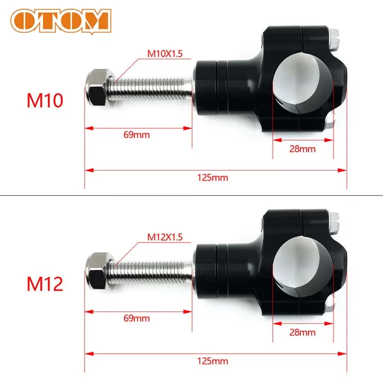  Регулируемый зажим для Руля Мотоцикла OTOM 1 1/8