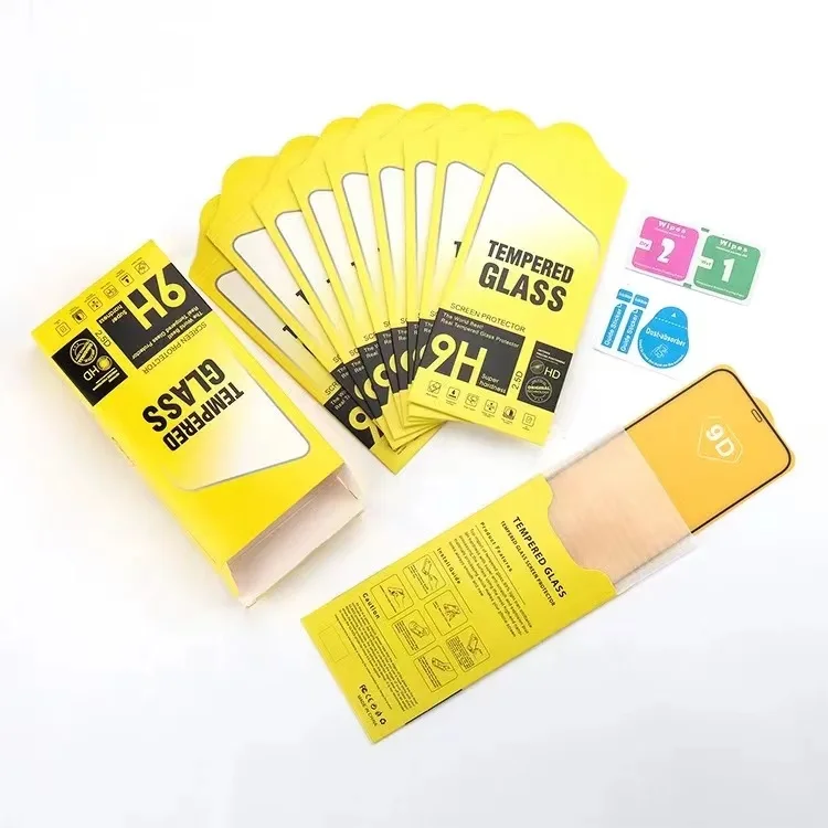 9h 3d 5d 6d 9d Full Curved Cover Wholesale Phone Tempered Glass Screen Protector For Iphone 13 12 11 Pro Max Xs Xr X 8 7