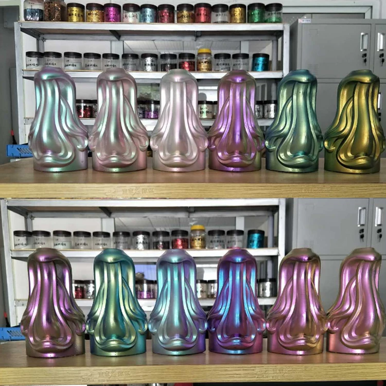 Wholesale 10g YB84 Color Changing Pearl Powder Cameleon Pigment