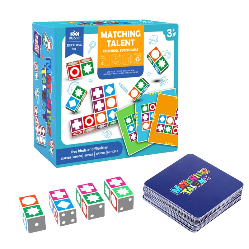 Игра-пазл деревянная, подходит для семейных настольных игр