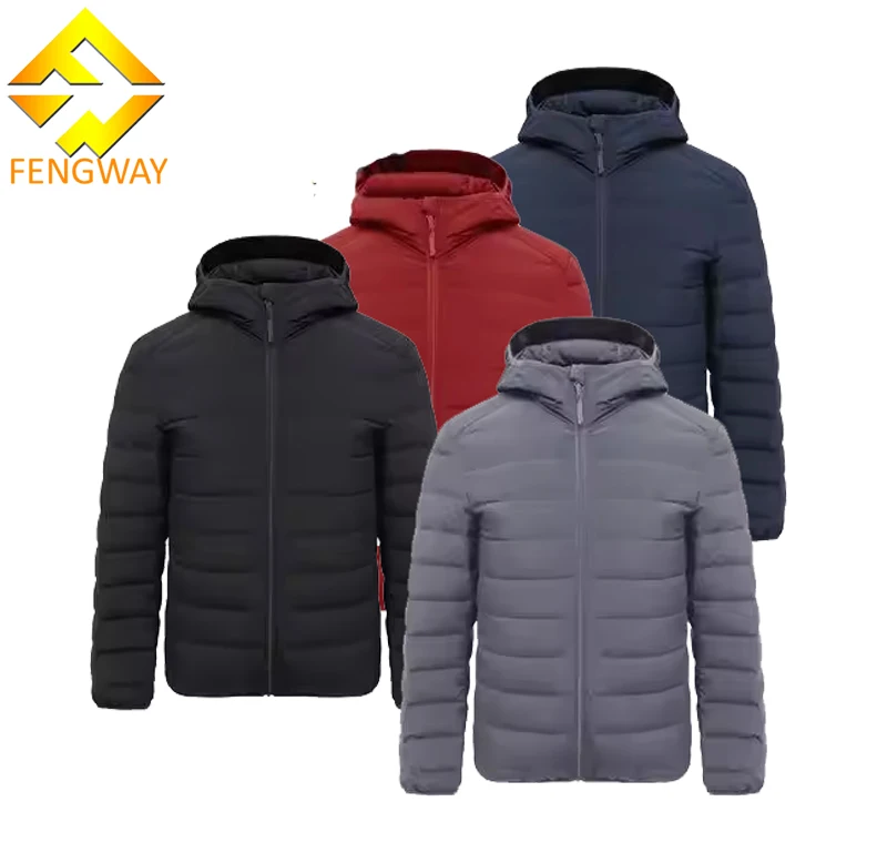 Clothing Manufacturer Custom Oversized Men Down Bubble Padded Coat Jaket Outerwear Oem Custom Cotton Plain Puffer Jacket For Men