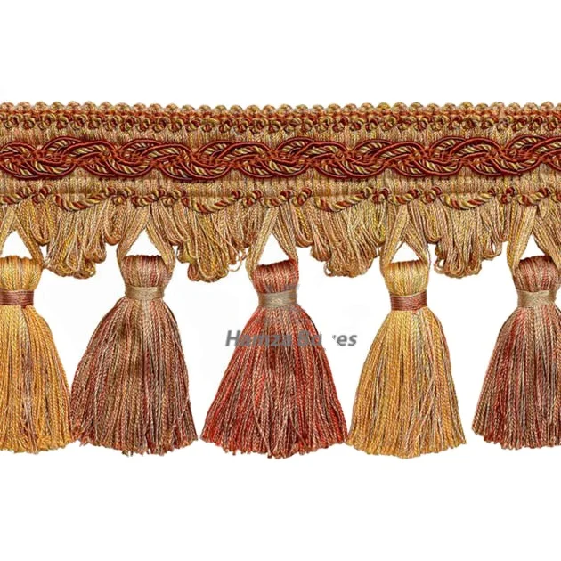 Fringe Braid tassel /Manufacturer Braided Tassel Fringe Trimmings