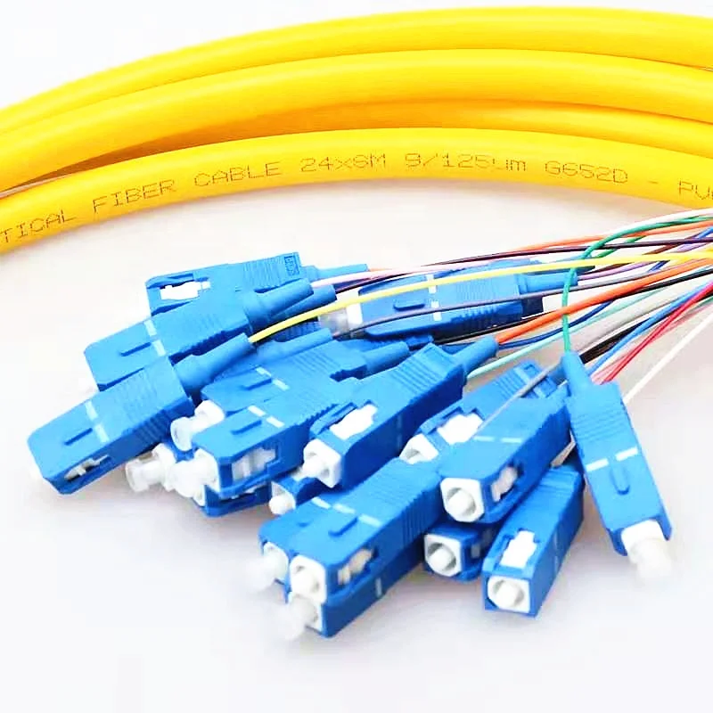 
Hot sales high quality optical fiber patchcord LC/FC Single mode connector Fiber Optic Patch Cord 
