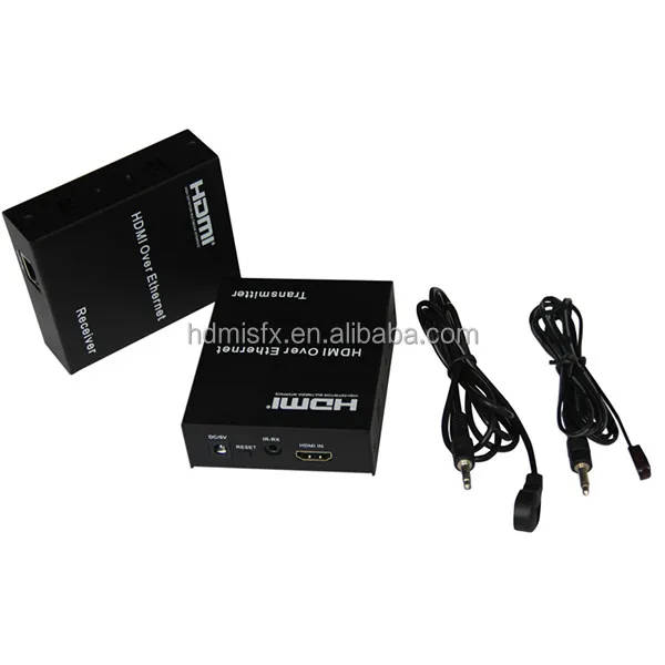Аудио-видео по UTP CAT5 CAT6 Кабель hdmi удлинитель 120 м передатчик и приемник