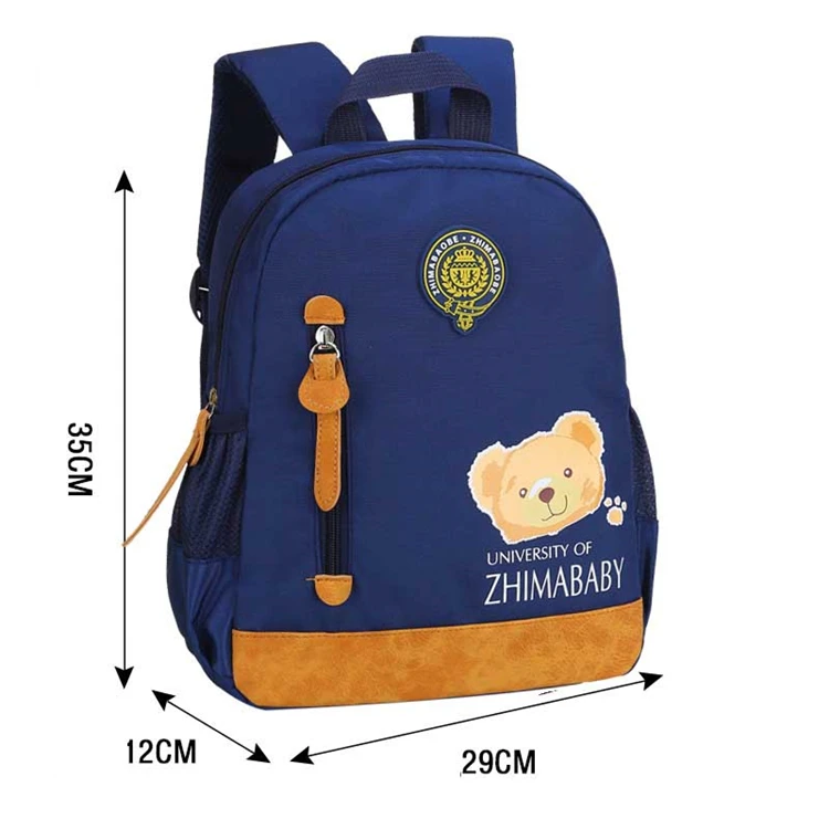
new fashion korean design custom logo for children boys backpack school bags girls 