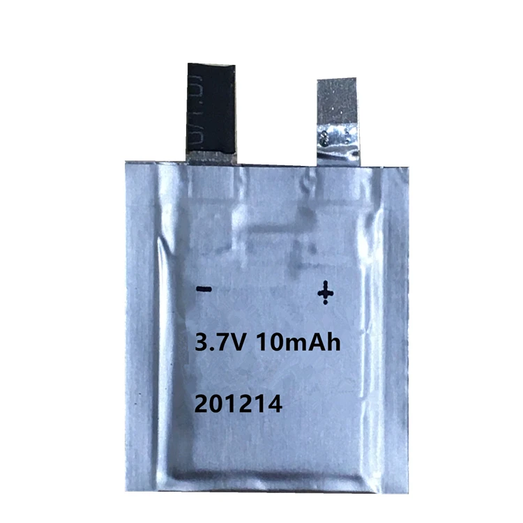 Thin Battery 201214 new custom model 3.7V rechargeable battery 10mAh thickness 2.05mm