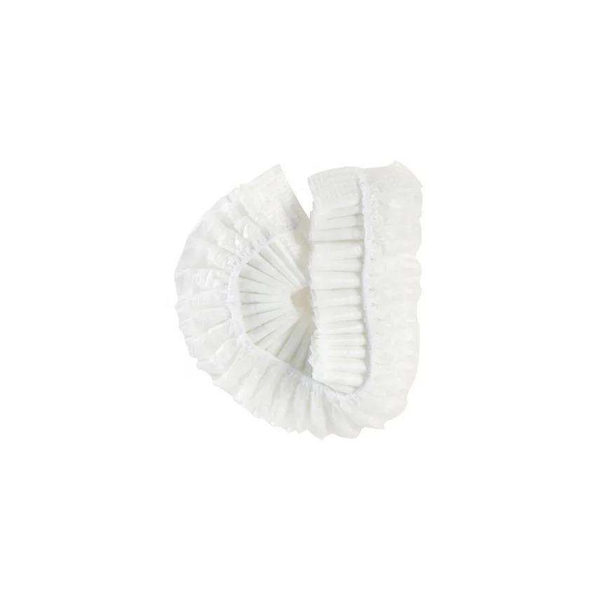 Одноразовая белая душевая шапочка, водонепроницаемая эластичная портативная шапочка для душа для салона, путешествий, самолета, отеля