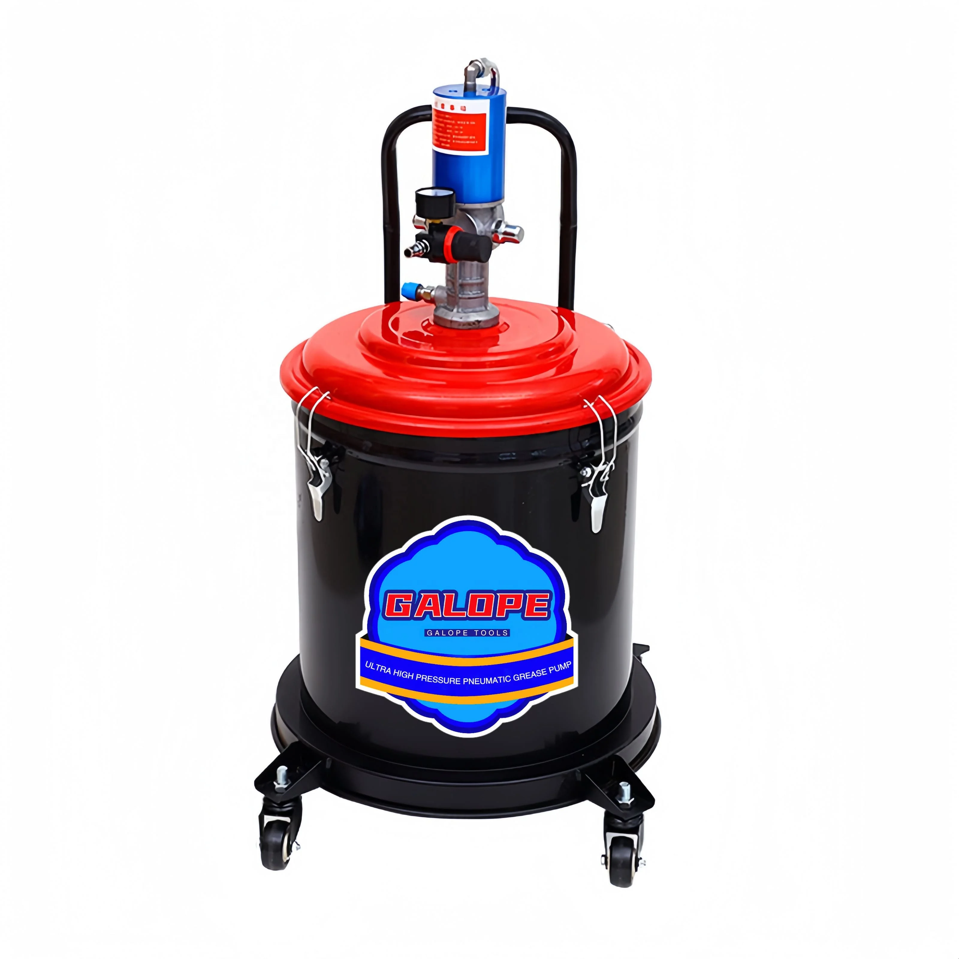 Air Grease Machine 12l 20l 40l 45l Auto Pneumatic High Pressure Pump Portable