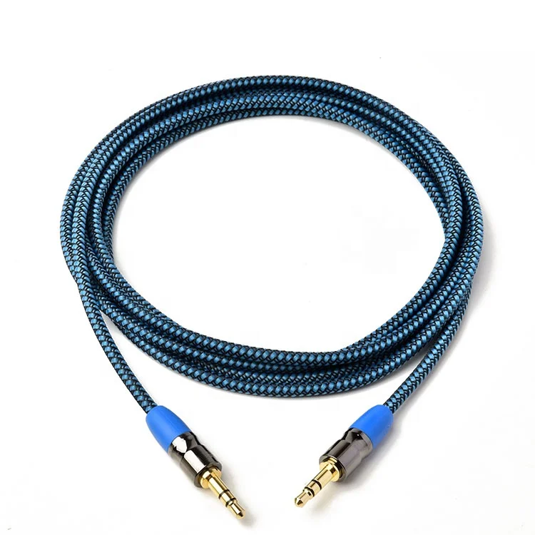 3.5mm Universal Auxiliary Audio Stereo jack Cable Cord for All 3.5mm-Enabled Devices audio cable manufacturer