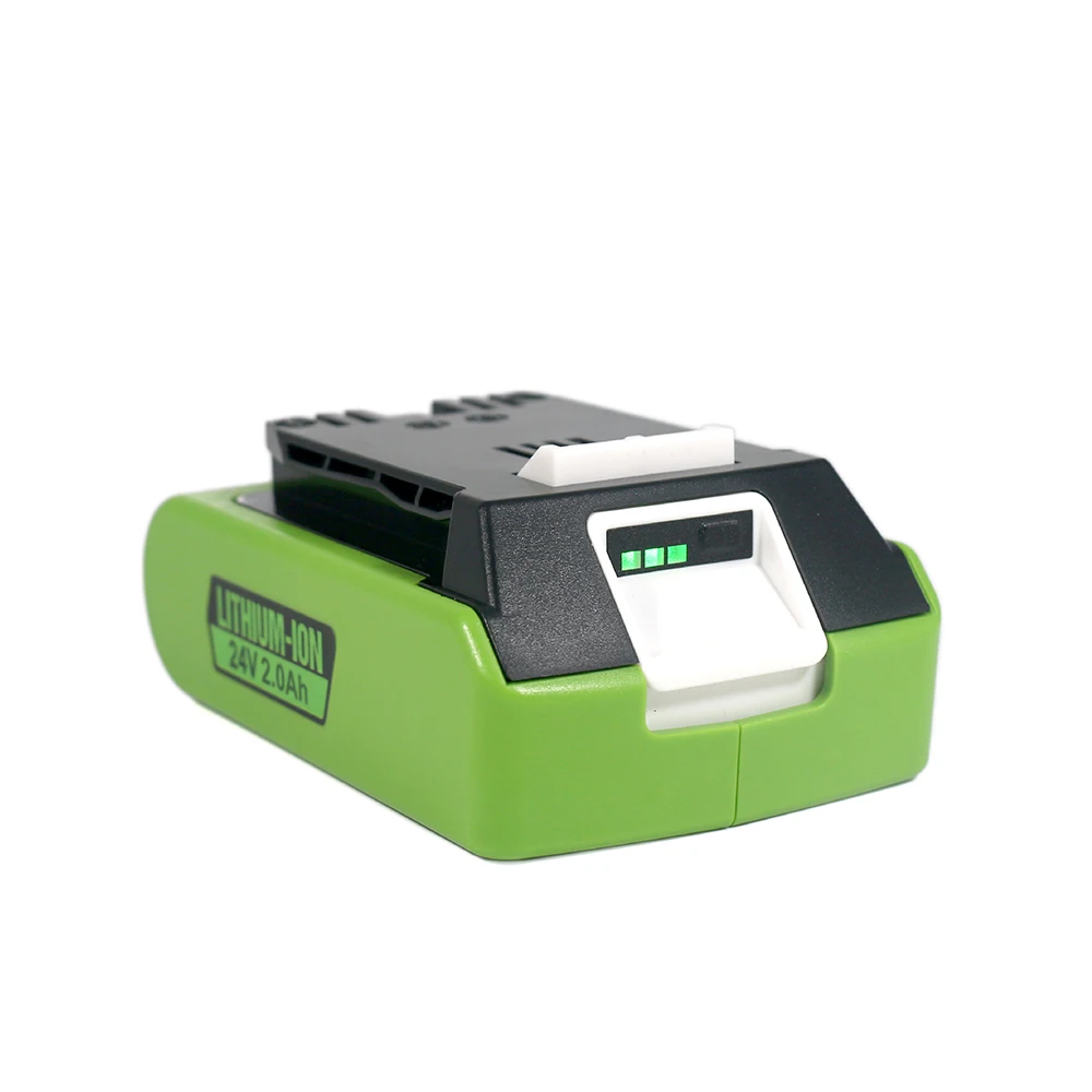 24V 2.0AH Lithium Ion Battery For Greenworks 29842 29852 29322
