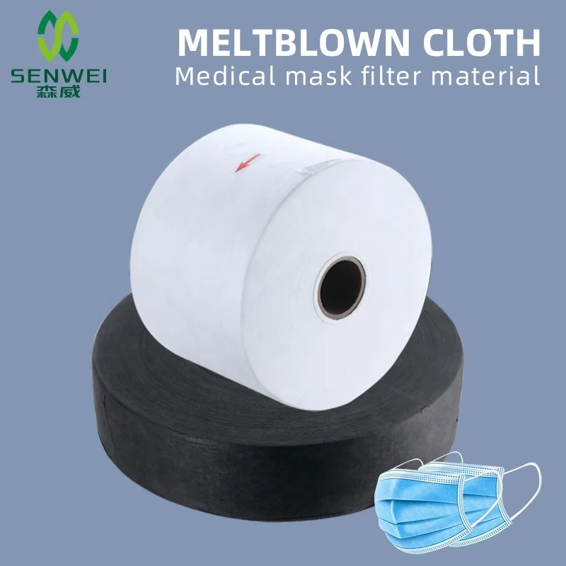 The high quality TNT Fabric Non woven Fabric Polypropylene BFE99/PFE99 Meltblown 100% PP