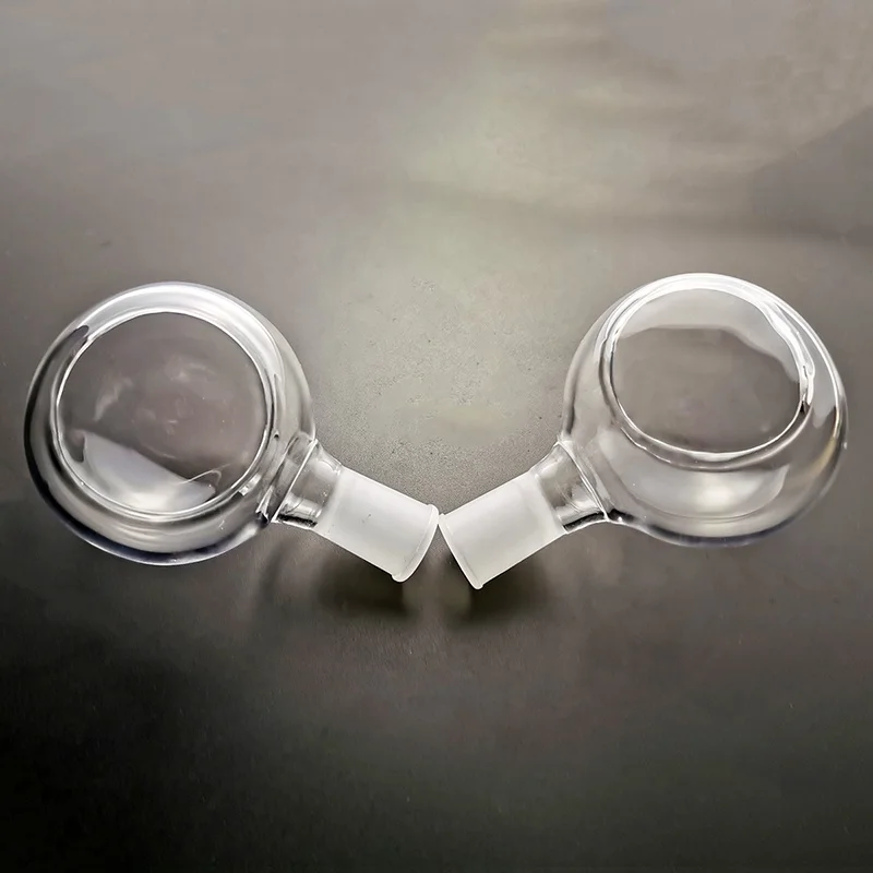 Customized Corrosion Resistance Round Bottom Glass Boiling Flask quartz flask for chemistry lab