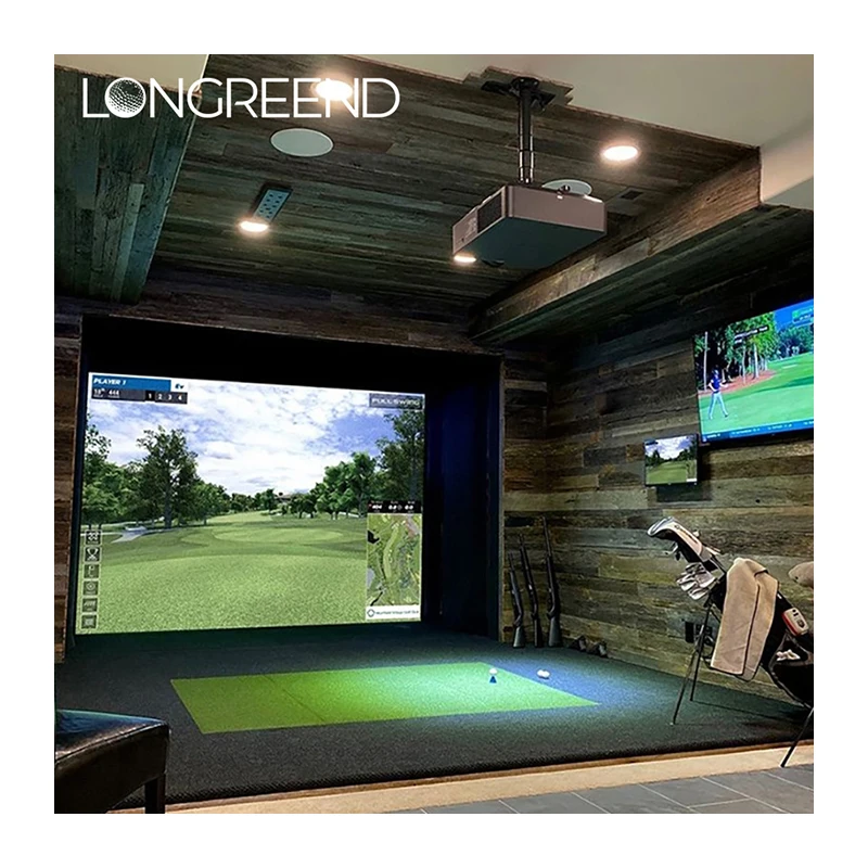 LONGREEND Golf simulator infrared ball measuring equipment Impact resistant screen