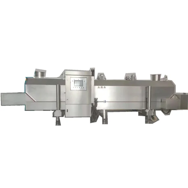 Промышленный криогенный туннельный охладитель для морепродуктов, жидкого азота