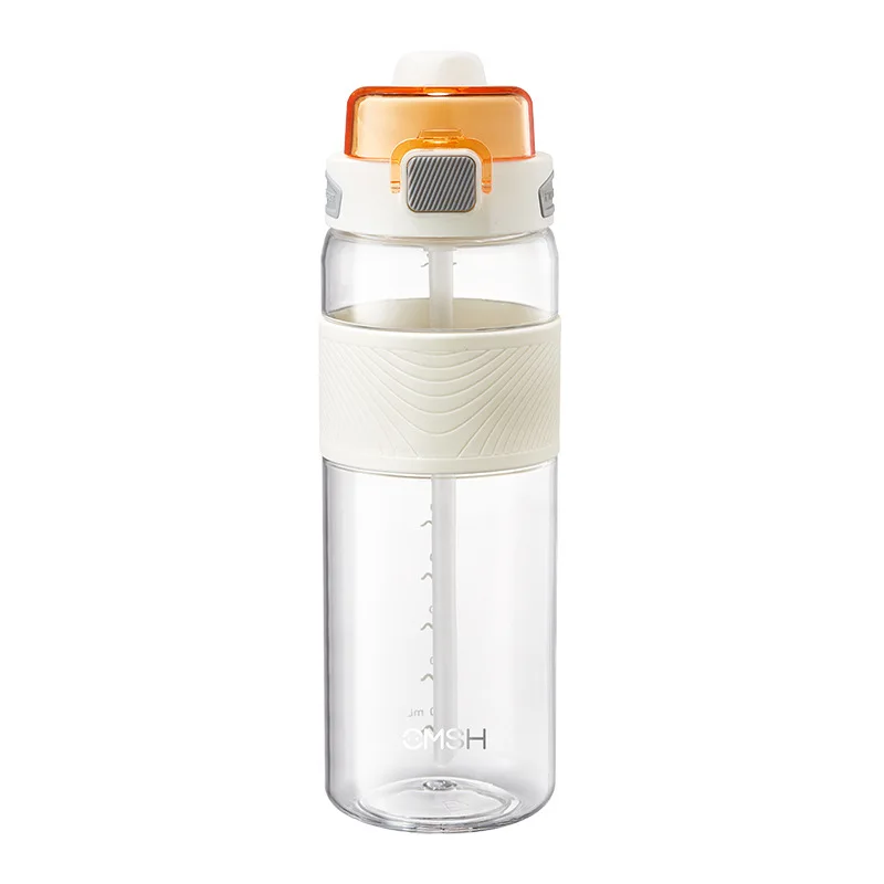 Summer Large Capacity Sports Double Drink Cup with Lid Open Straw Cup 700ml Fashion Water Cup Gift