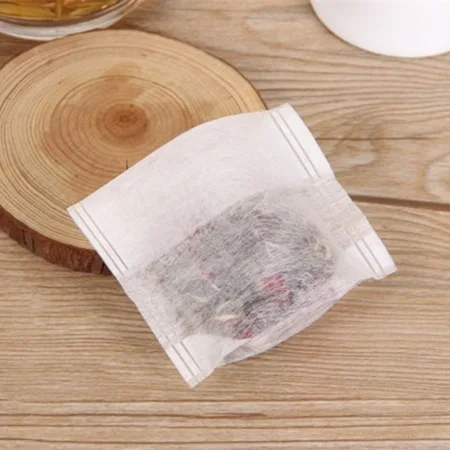 Biodegradable Reverse Folding Corn Fiber Empty Tea Bag Coffee Bags