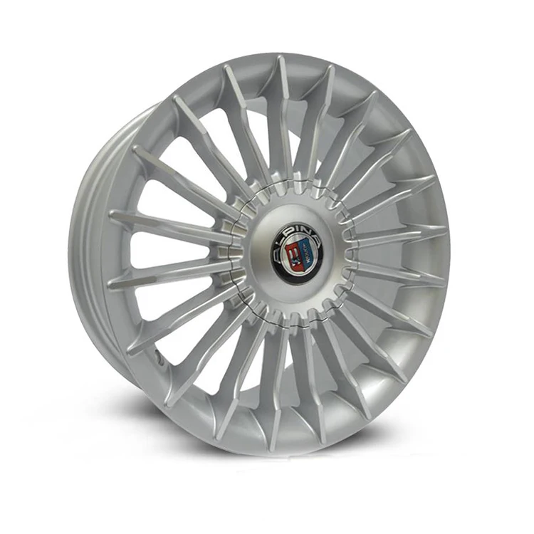 20 inch Alpina Classic Style car Wheels Hyper Silver alloy rims rear 20x8.5 front 20x9.5 ET30 PCD5x120 CB72.6 for BMW series