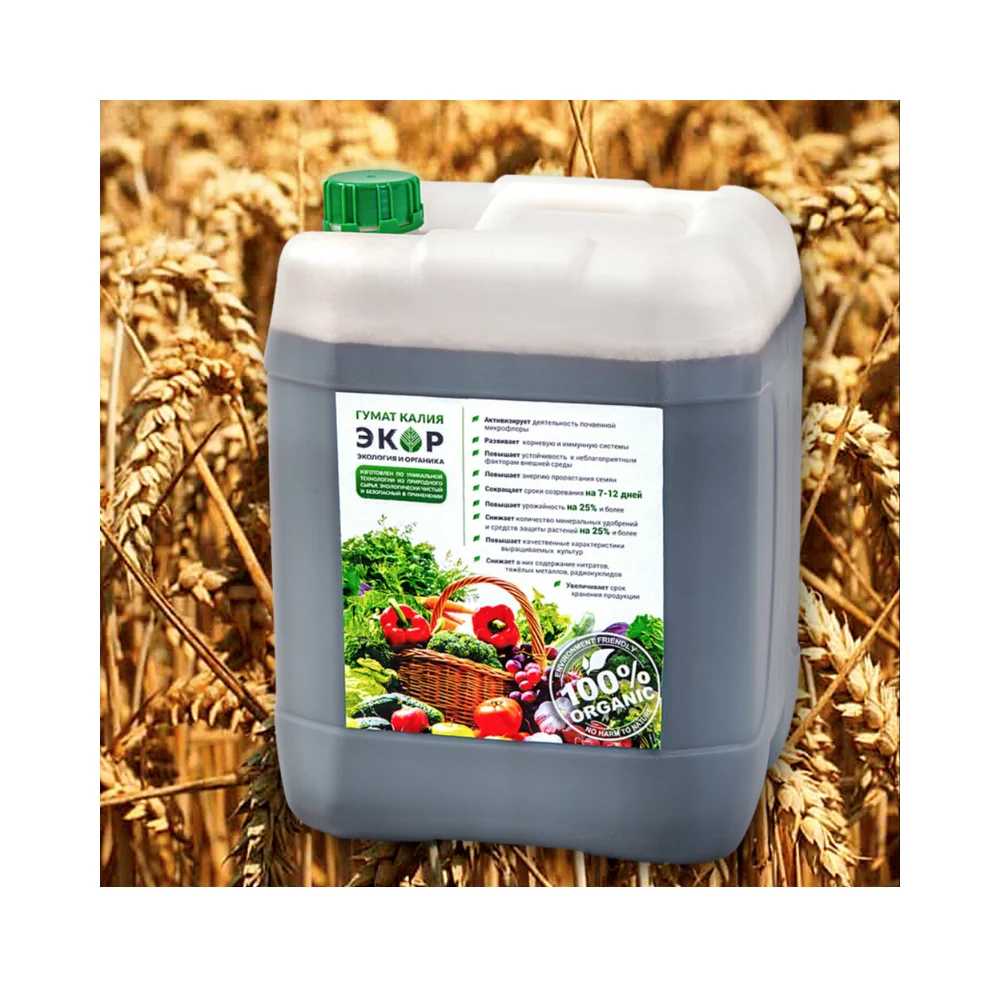 
EKOR 1000L Humic Acid Liquid Organic Fertilizer 