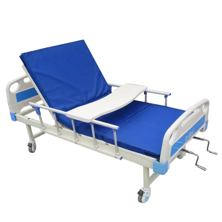 Manufactured in Chinese factories therapy 2 Crank function medical beds to hospital hill room hospital beds for sale