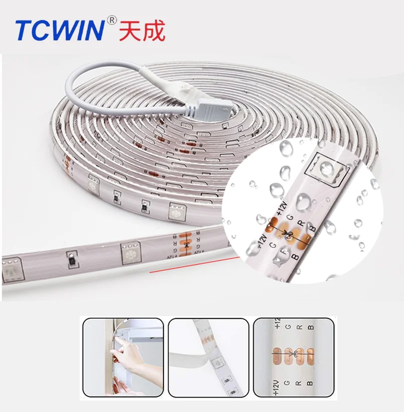 5050 RGB led strip light 5m USB5V IP20 IP65 IP68 waterproof 30leds factory price amazon new hot selling 10% discount