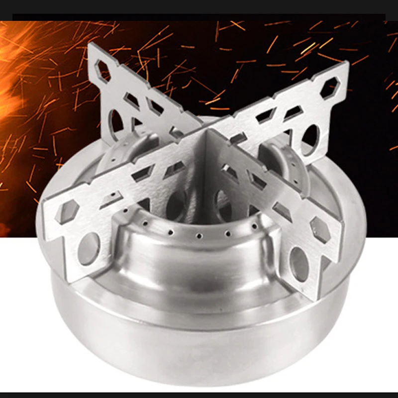 Large Capacity And Durability Gas Wood Burning Jet Boil Camping Stove