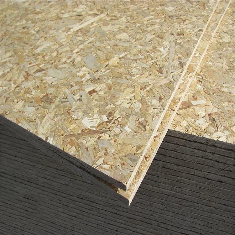 
E1 Grade Fireproof Aluminium Backing Veneer Faced OSB Board Wood Wall Panels In 1220*2440 