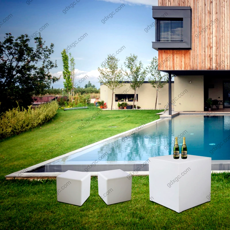 RGB led cube for event party wedding mini magic cube portable cube chair