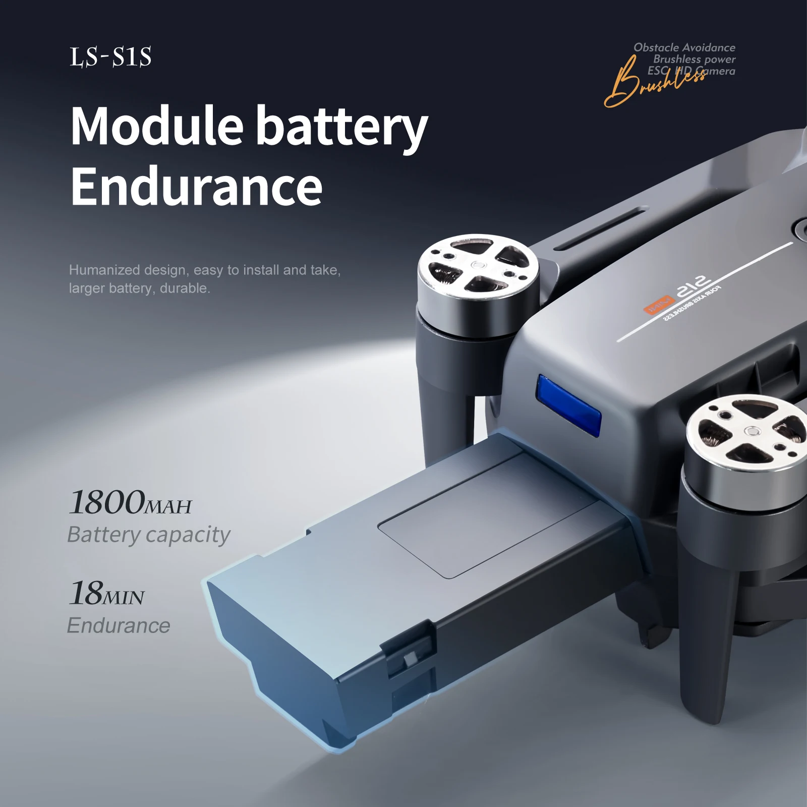 S1S GPS 5G WIFI Obstacle Avoidance Optical Flow Brushless Motor Profesional Drone 4K 6K RC drones with 4k camera and gps