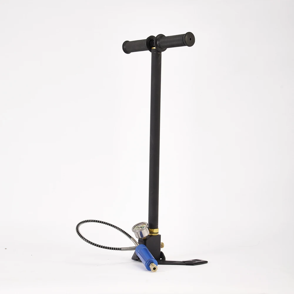 PCP Hand Pump 4 Stage 4500Psi/30Mpa Oil Moisture Filter faster Air Filling Paintball Scuba Diving Paintball Bomba