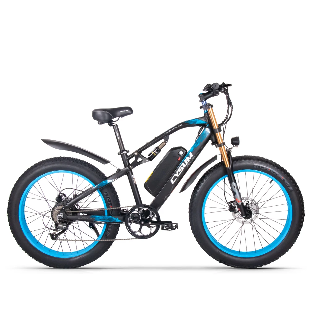 Ready for Shipment 26 4 0 Fat Tire Electric Mountain Bike Max Promax Motor Wall Frame Power Battery Torque Time Fun Charging Hub