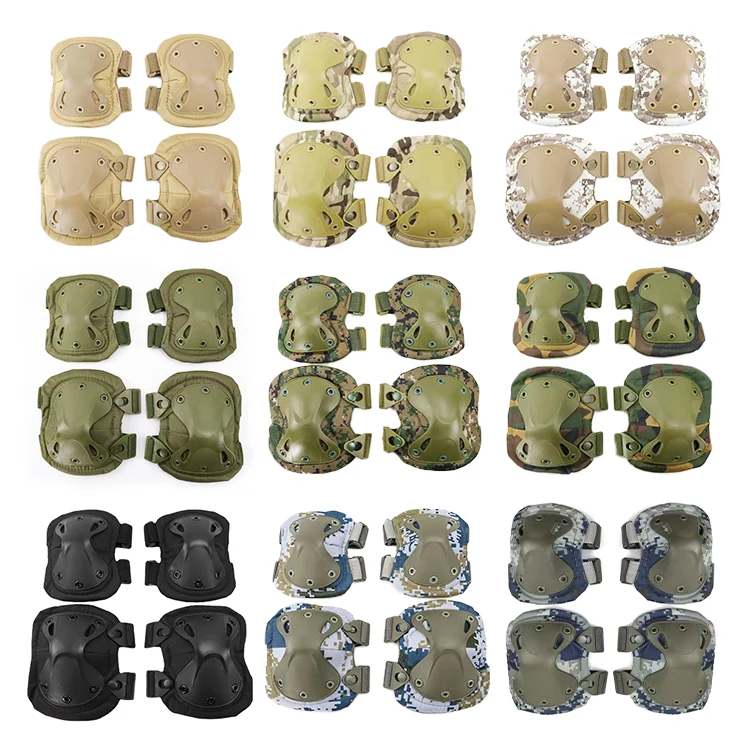 tactical combat elbow knee protect pad set tactical knee and elbow pads