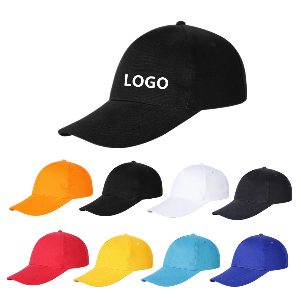 2023 Custom Blank Dad Hats Unisex Brass buckle Base Ball cap Custom Black New Plain Cotton Hats custom 5 panel camp cap