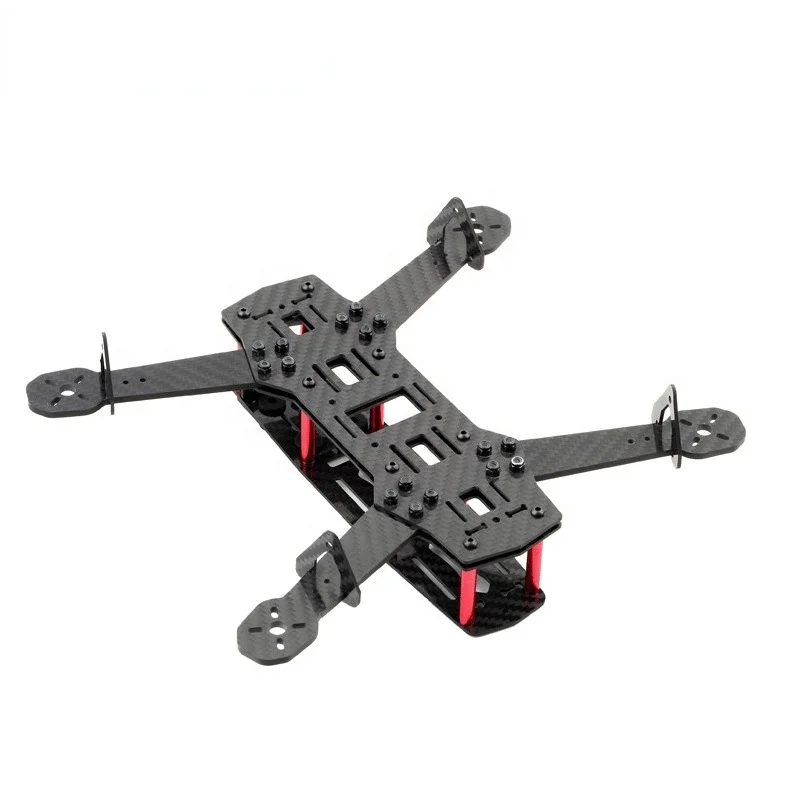 QAV250 FPV frame kit carbon fiber drone frame Pure 3k carbon fiber drones accessories