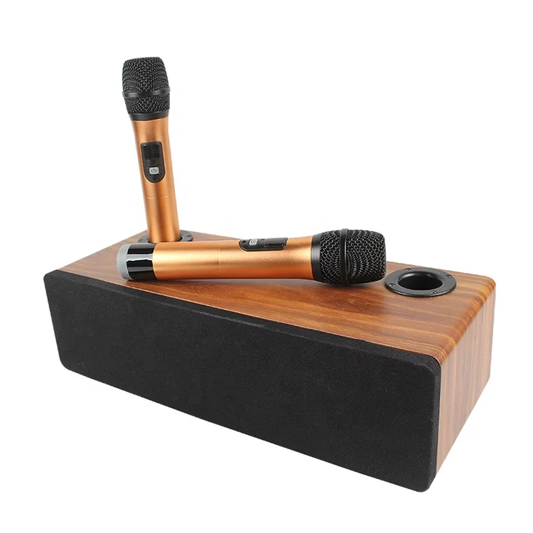 
GONSIN Home Theater System Karaoke Speaker TV Bluetooth Soundbar With Wireless Microphones Sopport USB Aux 