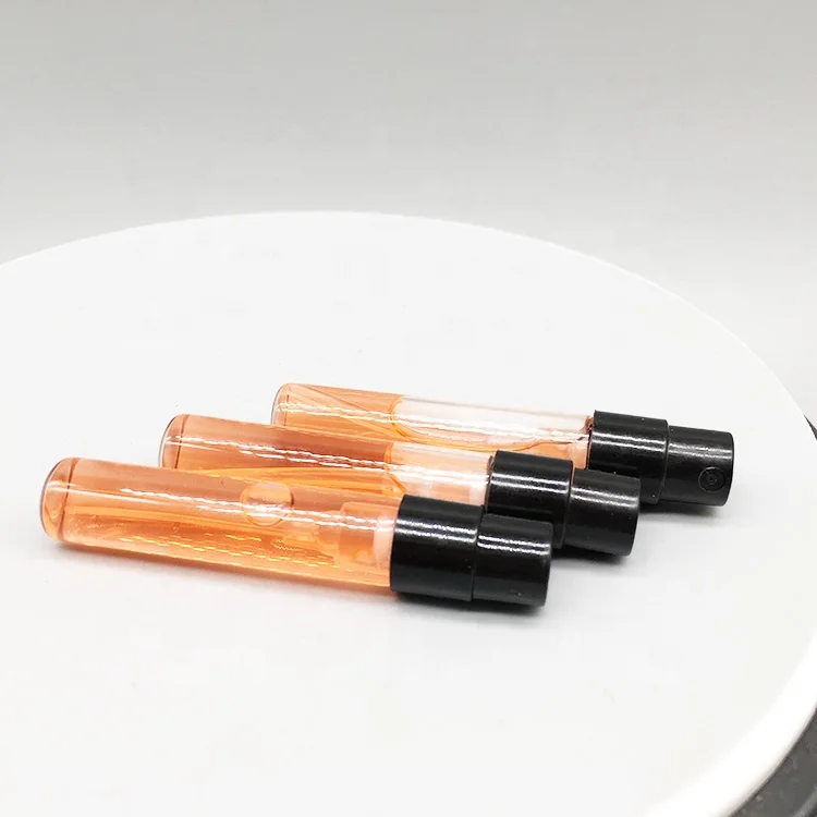 1.5ml 2ml 2.5ml glass vial mini perfume spray bottle glass tube sample bottle