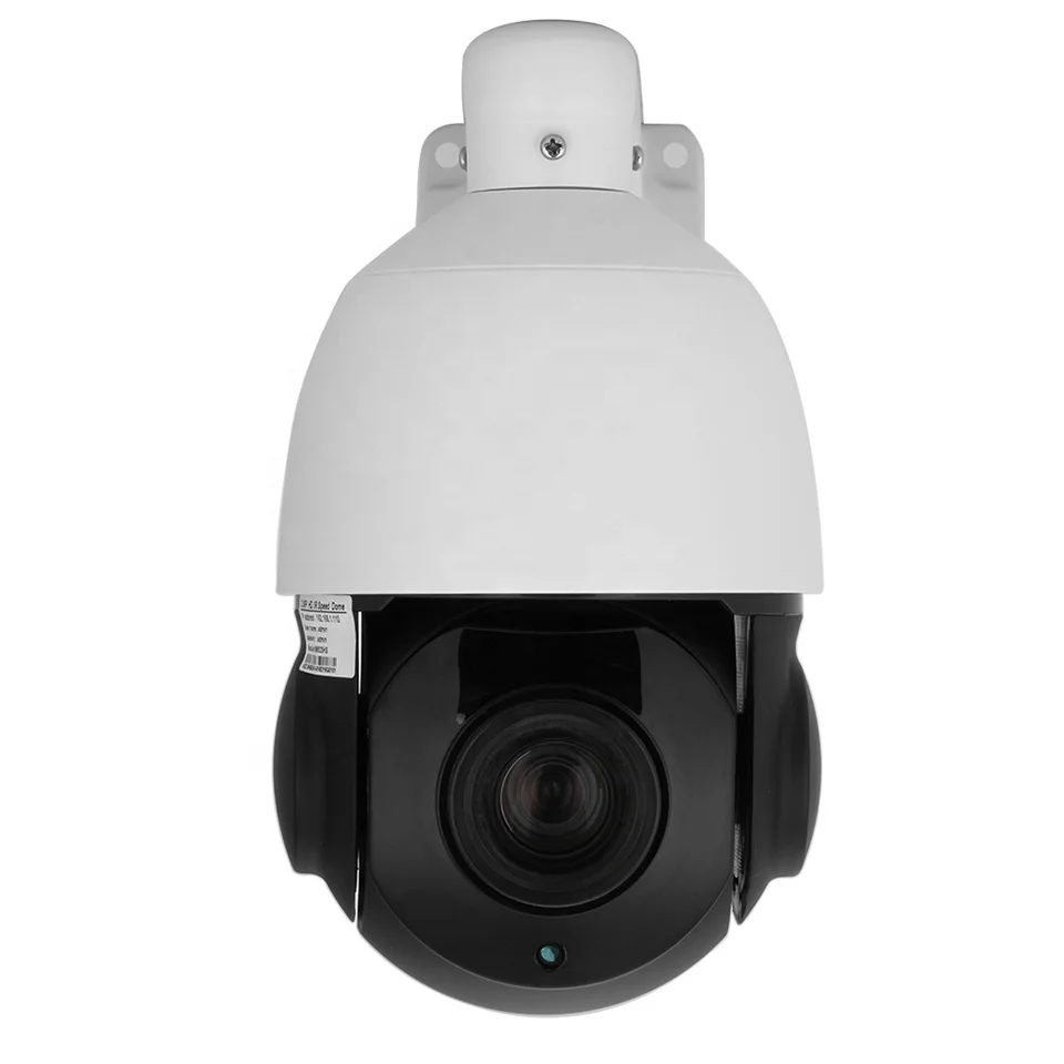 
4K 8MP POE PTZ IP Camera 20X Zoom One way Audio Outdoor CCTV Security PTZ Camera IR Distance 80m H.265 P2P View 