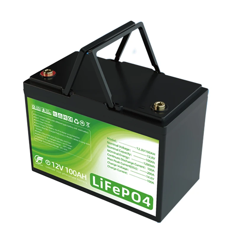 Lithium iron phosphate battery 12V200AH is used for golf cart forklift boat mower outdoor camping home appliance bicycle