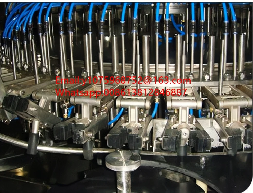 
Rotary washing machine glass plastic bottle six-wheel single row glass wine bottle washing machine equipment 