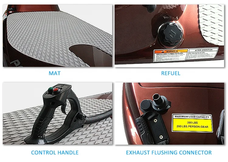 Manufacturers 4 Stroke Engine Hison Hs006-j6a Wet Sump Power Jet Surf Electric Scooter Water Proof