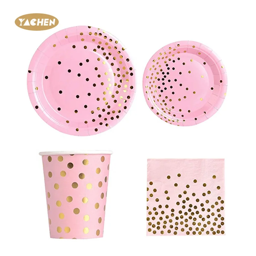 Одноразовые бумажные тарелки из синей и серебряной фольги для дня рождения оптом