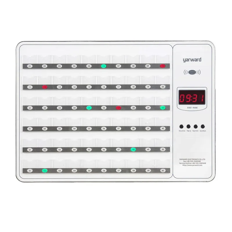 Nurse Call System Wireless TWO-BUS (two-bus System) Yhe-968k Transmitting Distance 800m White Emergency Call AC 220V 50hz CN;SHN