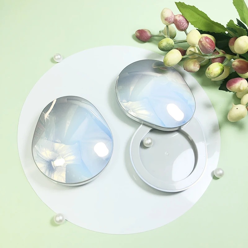 New arrival magnet blush powder compact custom makeup single color empty eye shadow case