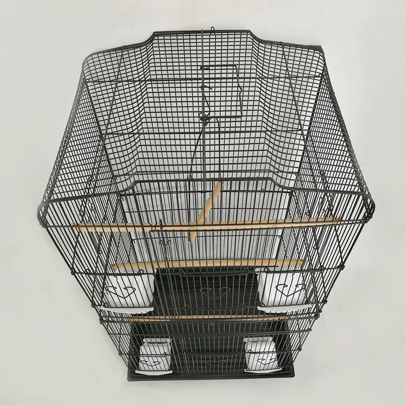 Wholesale Aviary Canary Parrot Breeding Large Metal Fancy Big Bird Cage For Bird Parrot